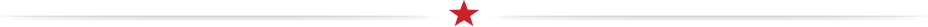 Red Star Horizontal Gradient Divider